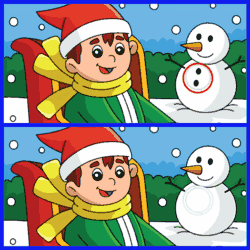 Christmas Find The Differences Christmas Find The Differences