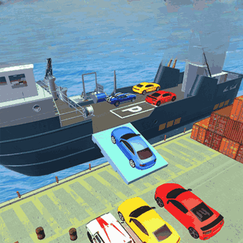 Car Transporter Ship Simulator