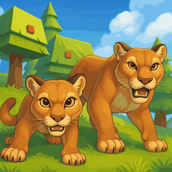 Cougar Simulator Big Cats
