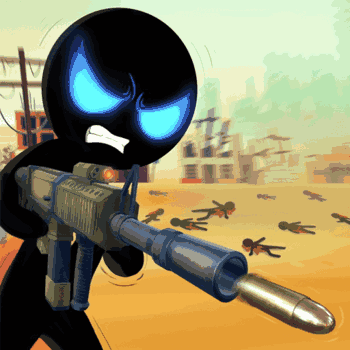 Stickman Armed Assassin Going Down Stickman Armed Assassin Going Down