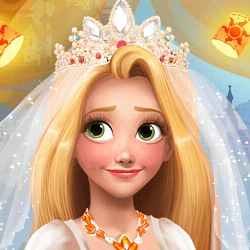 Blonde Princess Wedding Fashion