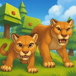Cougar Simulator Big Cats