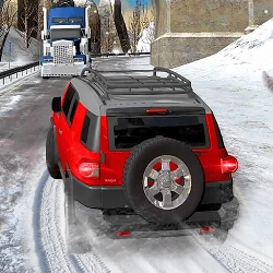 Heavy Jeep Winter Driving