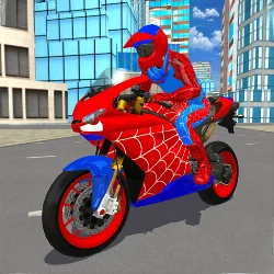 Hero Stunt Spider Bike Simulator 3d