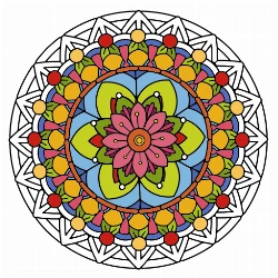 Mandala Coloring Book 2