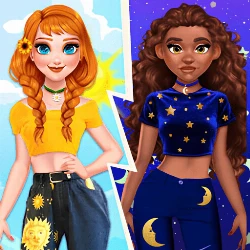 Moon vs Sun Princess Fashion Battle