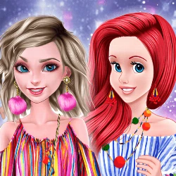 Princesses Pom Poms Fashion