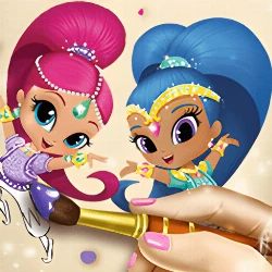 Shimmer and Shine Coloring Book