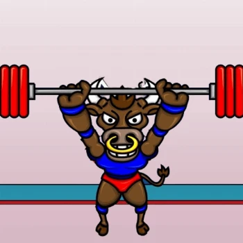 Animal Olympics Weight Lifting