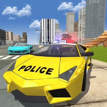 Police Drift Car